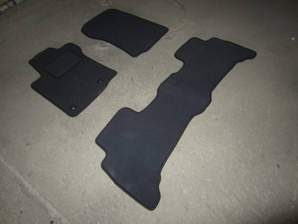 Велюровые коврики в салон Toyota Land Cruiser Prado 150(Тойота Ленд Крузер Прадо 150)(2013-2019) ковролин PREMIUM