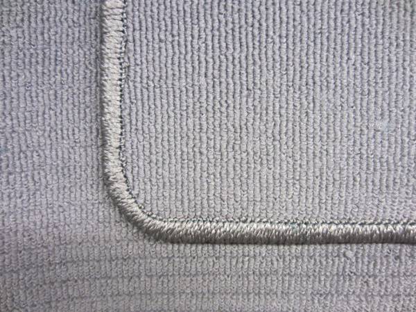 Велюровые коврики в салон Audi Q7 (Ауди Ку7) ковролин PREMIUM (серый)