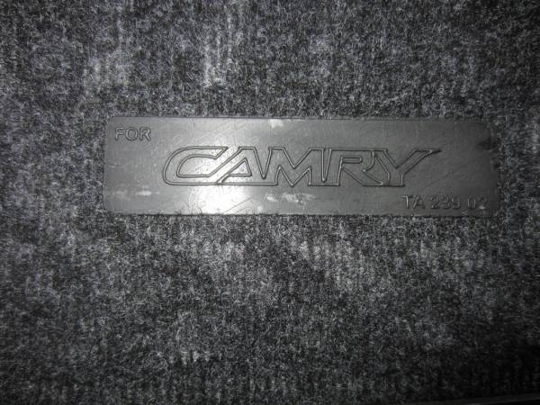 Коврики 3D LUX в салон Toyota Camry 6 (XV40) Тойота Камри 6 V40 (2006-2011) с бортиком