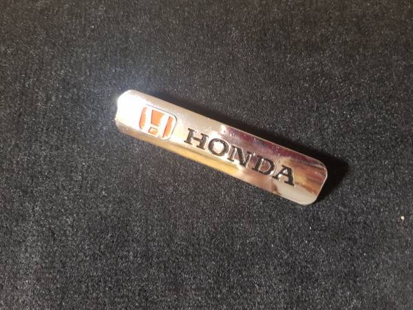 Лейбл металлический Honda (Хонда) БОЛЬШОЙ цветной