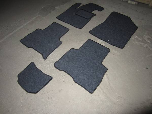 Велюровые коврики в салон Kia Sorento 2 (Киа Соренто 2) (2012-2020) Ковролин LUX