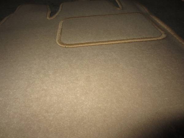 Велюровые коврики в салон Nissan Pathfinder IV (Ниссан Патфайндер 4) ковролин LUX БЕЖЕВЫЙ 