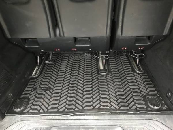 Коврик в багажник Mercedes-Benz V-klasse W447 (Мерседес V-класс w447) с бортиком