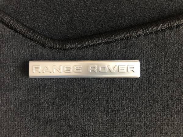 Лейбл металлический Land Rover Range Rover (Рендж Ровер) Большой 