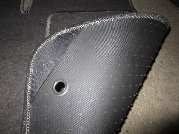 Велюровые коврики в салон Toyota Camry Solara 2 (Тойота Камри Солара 2) (2004-2009) ковролин LUX Серый