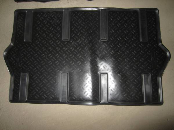 Резиновые коврики в салон Mercedes-Benz Viano W639 (Мерседес Виано W639) (3 ряда)с бортиком