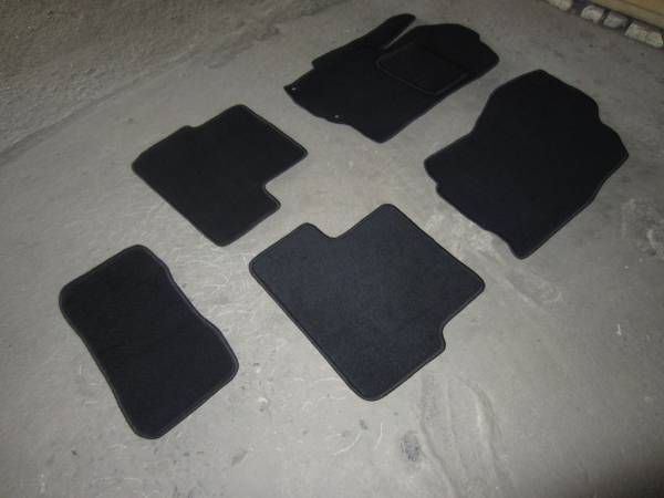 Велюровые коврики в салон Mitsubishi Lancer 10 (Митсубиси Лансер 10) ковролин LUX